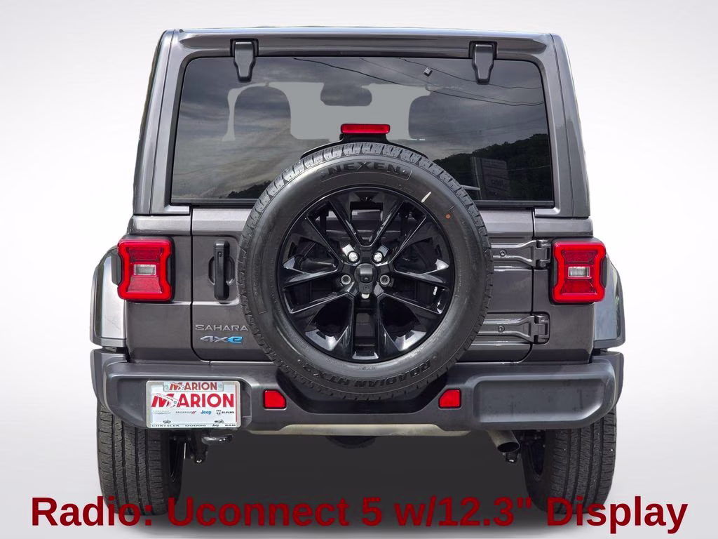 2025 Granite Crystal Metallic Clearcoat Jeep Wrangler Sahara 4xe 4X4 SUV