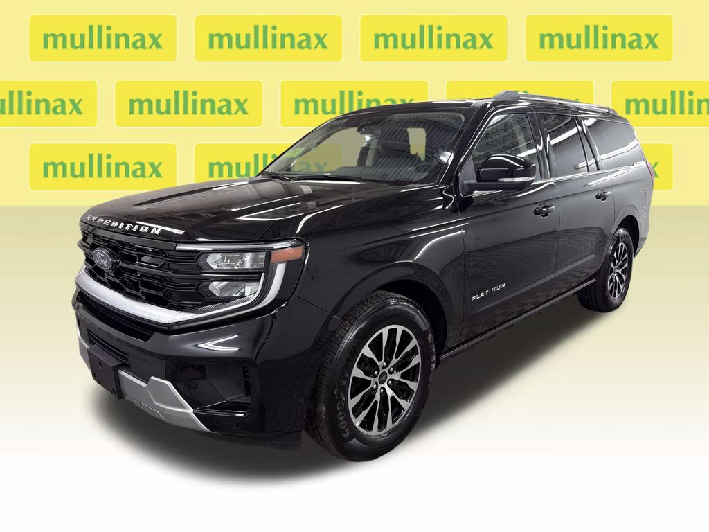 2025 Agate Black Metallic Ford Expedition Max Platinum 4X4 SUV