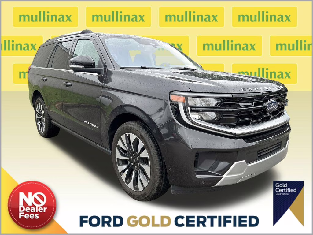 2025 Dark Matter Gray Metallic Ford Expedition Platinum 4X4 SUV