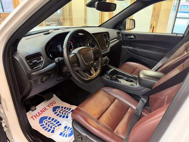 2025 White Dodge Durango R/T Plus Sport Utility 4D AWD