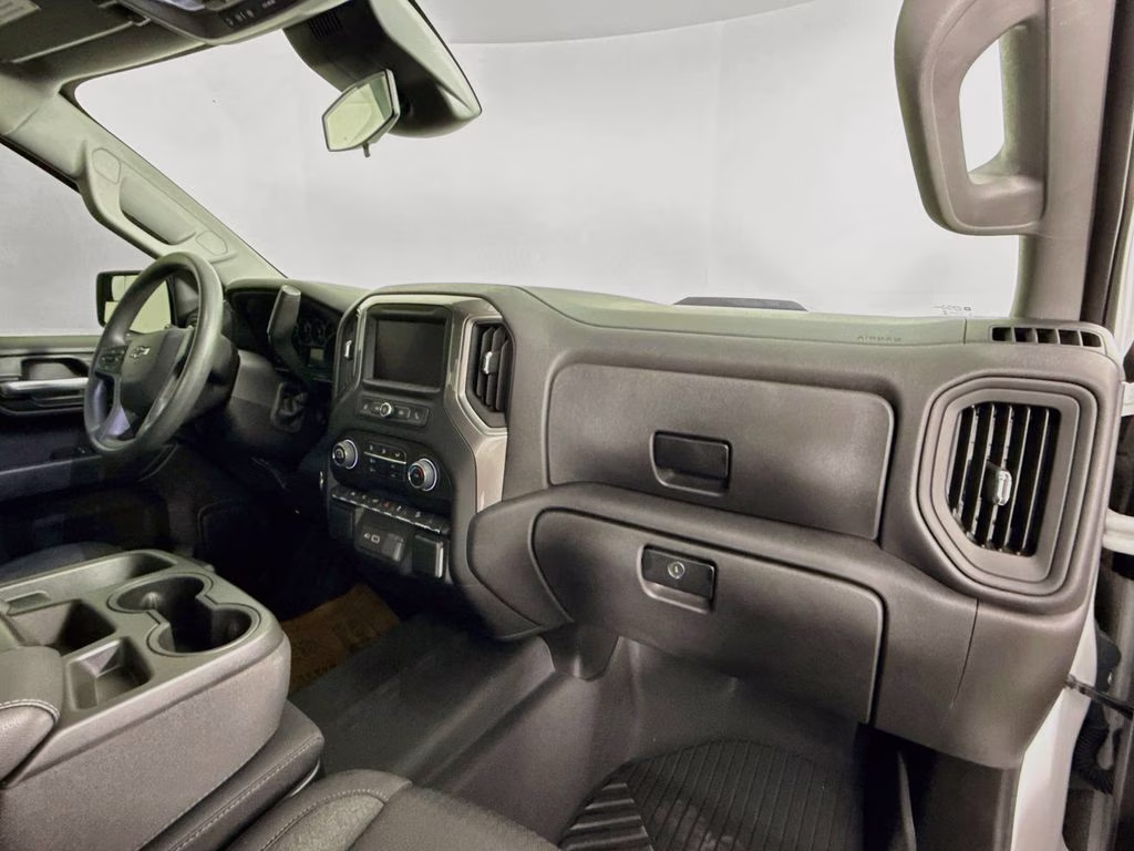 2022 Summit White Chevrolet Silverado 1500 Custom Trail Boss 4X4 Truck