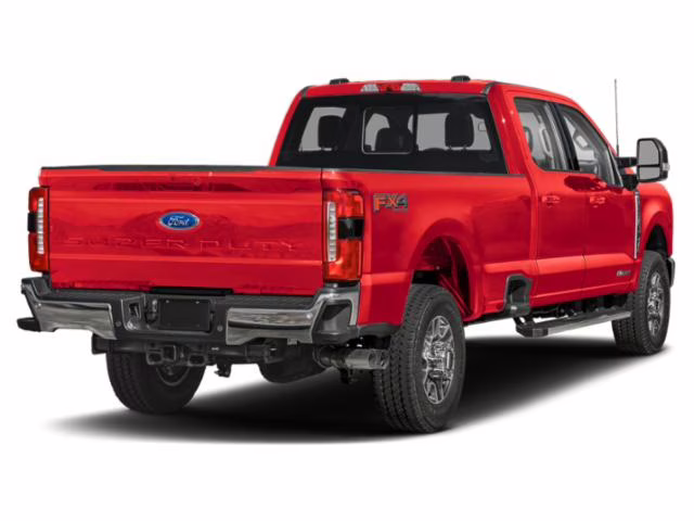 2025 Race Red Ford Super Duty F-350 SRW Lariat 4X4 Truck