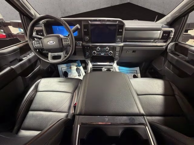 2025 Race Red Ford Super Duty F-350 SRW Lariat 4X4 Truck