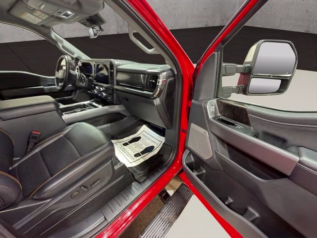 2025 Race Red Ford Super Duty F-350 SRW Lariat 4X4 Truck