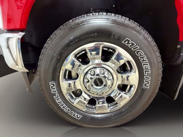 2025 Race Red Ford Super Duty F-350 SRW Lariat 4X4 Truck