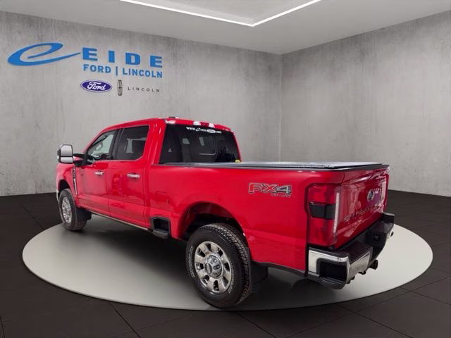 2025 Race Red Ford Super Duty F-350 SRW Lariat 4X4 Truck
