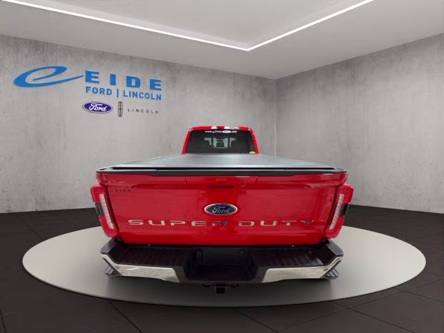 2025 Race Red Ford Super Duty F-350 SRW Lariat 4X4 Truck