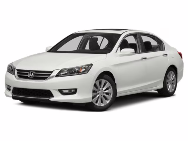 2013 White Honda Accord EX-L FWD Sedan