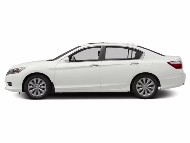 2013 White Honda Accord EX-L FWD Sedan