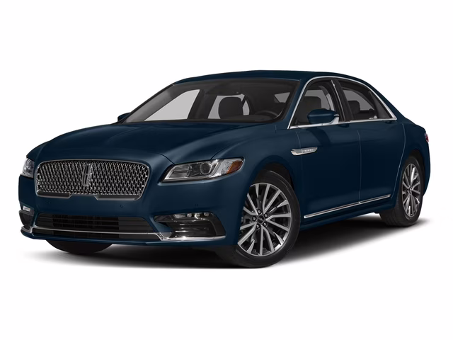 2017 Blue Lincoln Continental Reserve AWD Sedan
