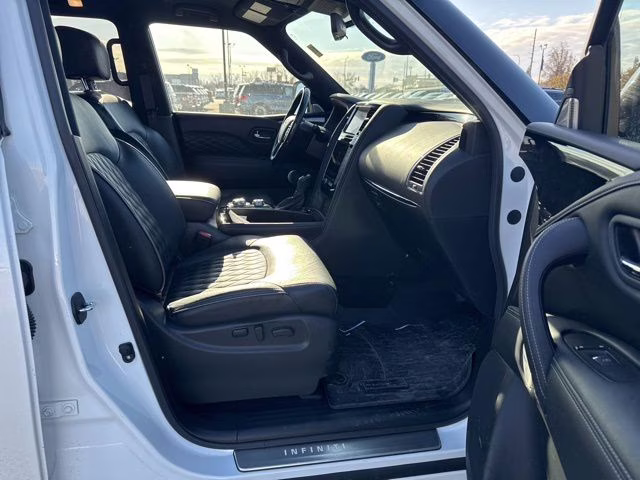 2021 Moonstone White INFINITI QX80 Sensory 4X4 SUV