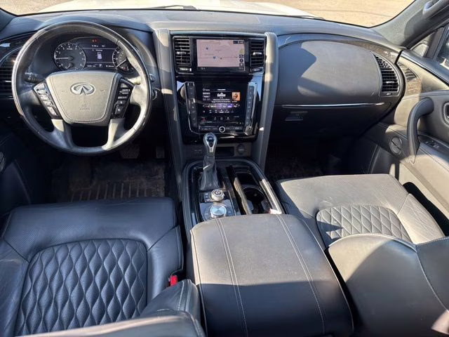 2021 Moonstone White INFINITI QX80 Sensory 4X4 SUV