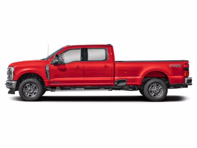 2025 Race Red Ford Super Duty F-350 SRW Lariat 4X4 Truck