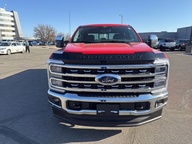 2025 Race Red Ford Super Duty F-350 SRW Lariat 4X4 Truck