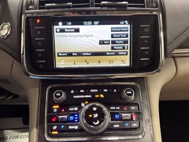 2017 Midnight Sapphire Blue Metallic Lincoln Continental Reserve AWD Sedan