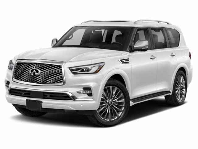 2021 Moonstone White INFINITI QX80 Sensory 4X4 SUV
