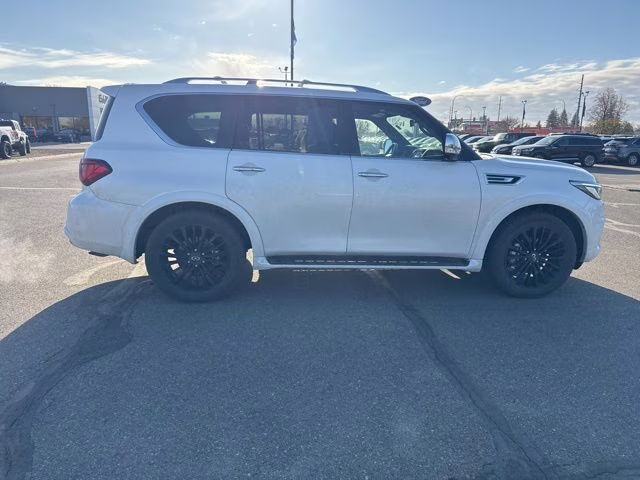 2021 Moonstone White INFINITI QX80 Sensory 4X4 SUV