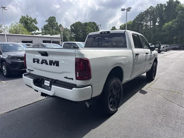 2025 Bright White Clearcoat Ram 2500 Big Horn 4X4 Truck