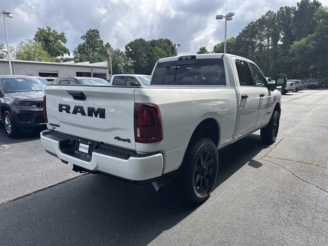 2025 Bright White Clearcoat Ram 2500 Big Horn 4X4 Truck