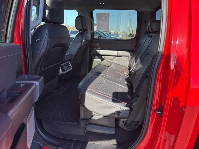 2025 Race Red Ford Super Duty F-350 SRW Lariat 4X4 Truck