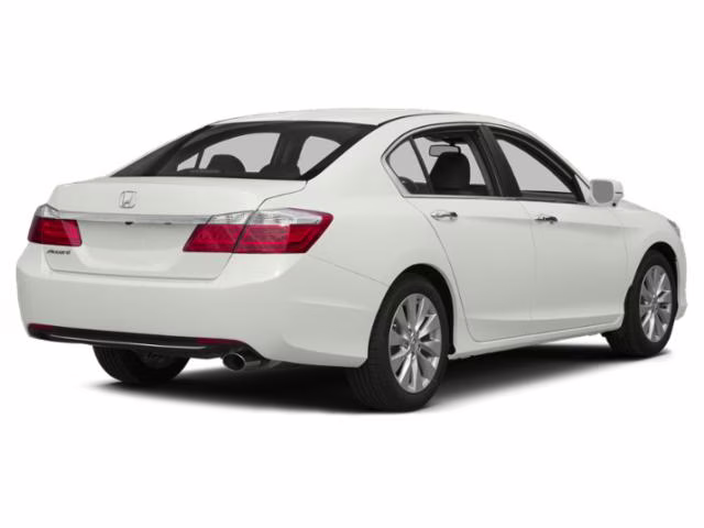 2013 White Honda Accord EX-L FWD Sedan