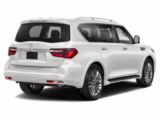2021 Moonstone White INFINITI QX80 Sensory 4X4 SUV