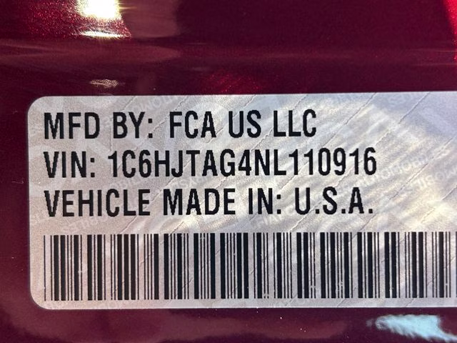 2022 Snazzberry Pearlcoat Jeep Gladiator Willys 4X4 Truck