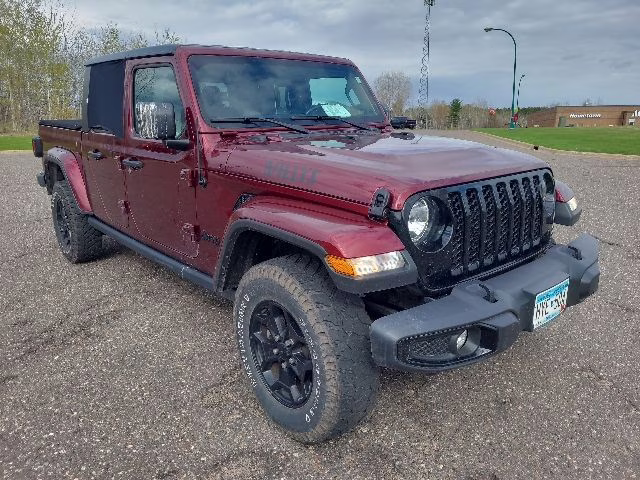 2022 Snazzberry Pearlcoat Jeep Gladiator Willys 4X4 Truck