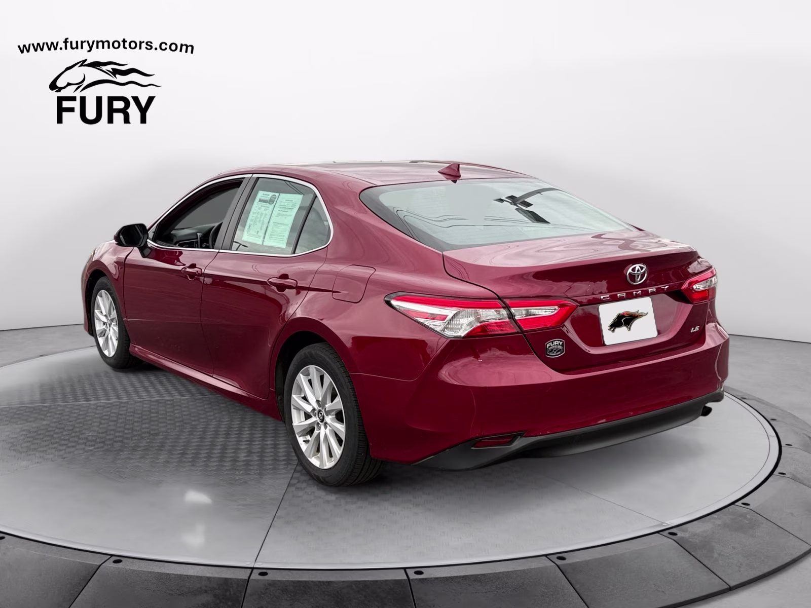 2019 Pearl Toyota Camry LE FWD Sedan