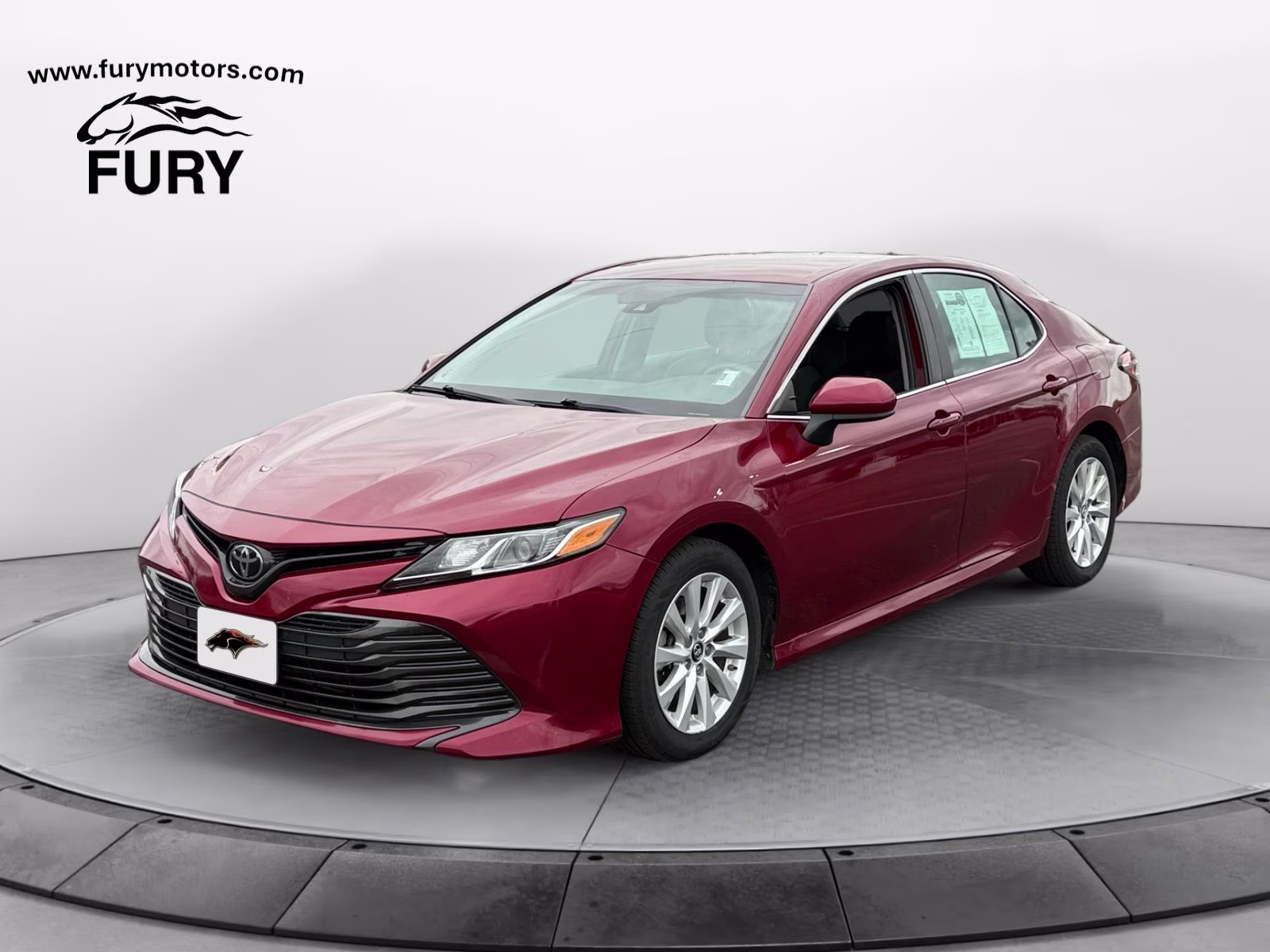 2019 Pearl Toyota Camry LE FWD Sedan