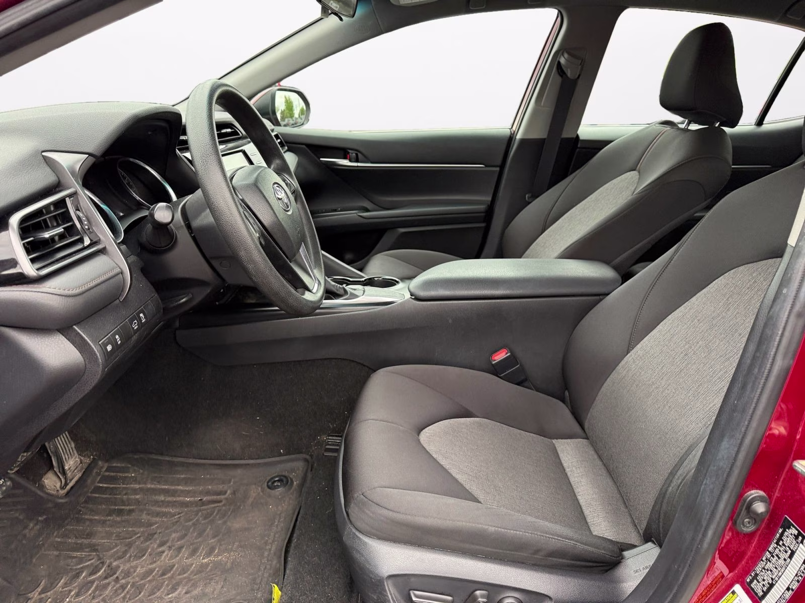 2019 Pearl Toyota Camry LE FWD Sedan