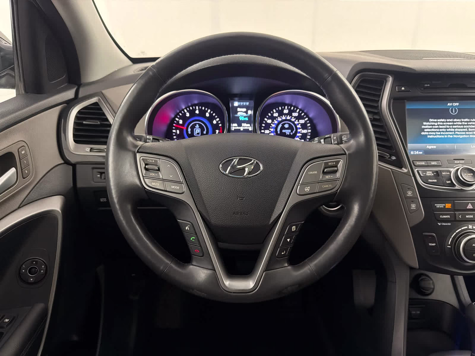 2015 Mineral Gray Hyundai Santa Fe Sport FWD SUV