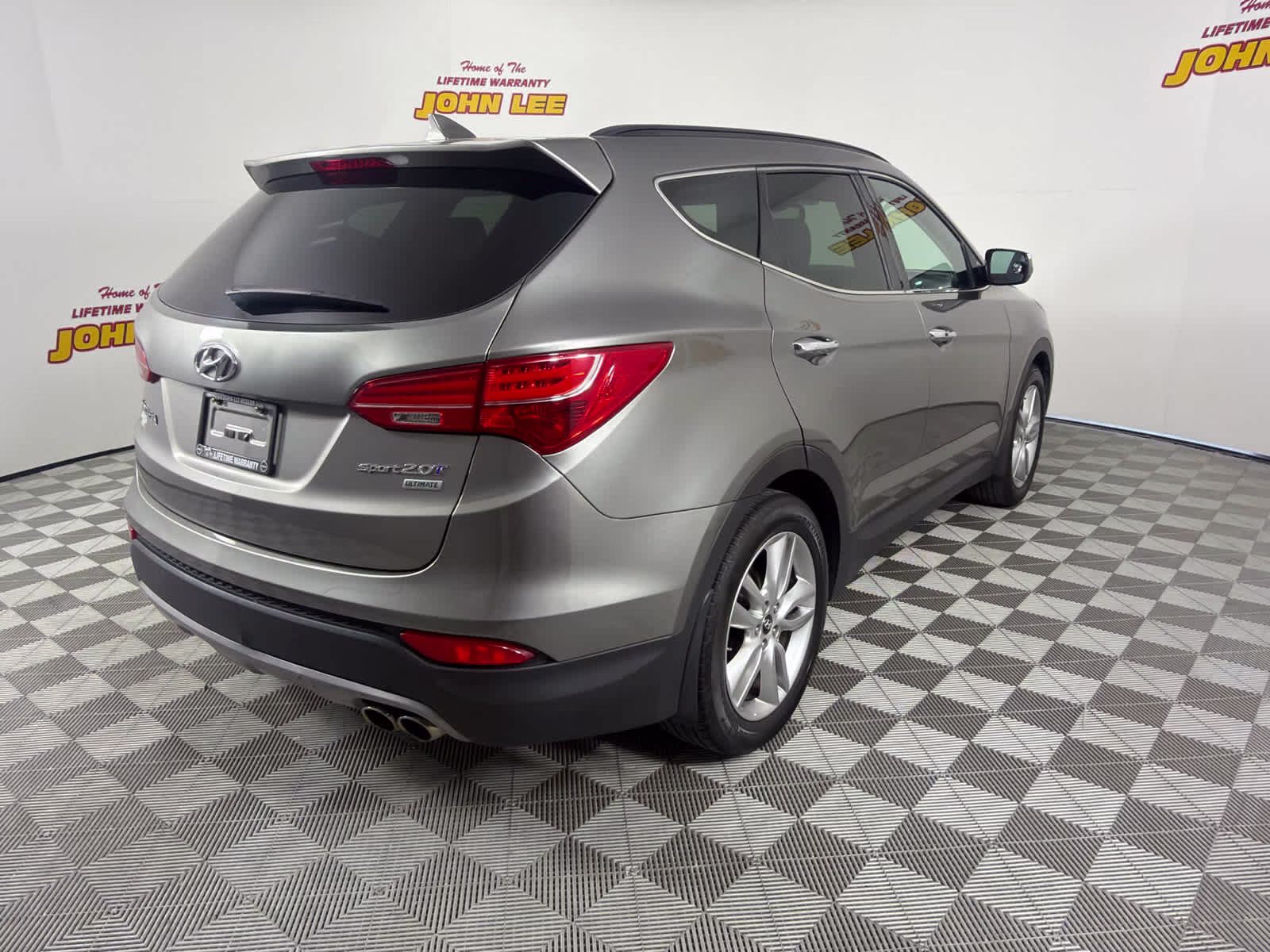 2015 Mineral Gray Hyundai Santa Fe Sport FWD SUV