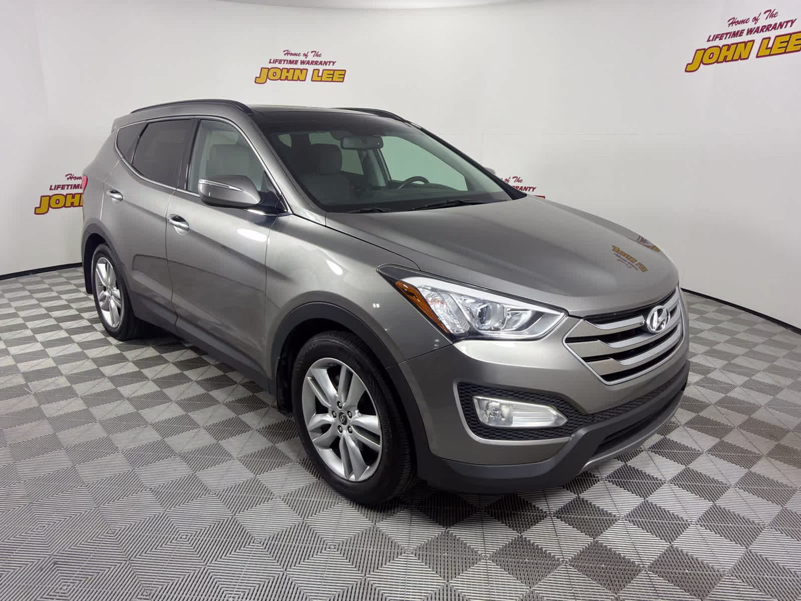 2015 Mineral Gray Hyundai Santa Fe Sport FWD SUV