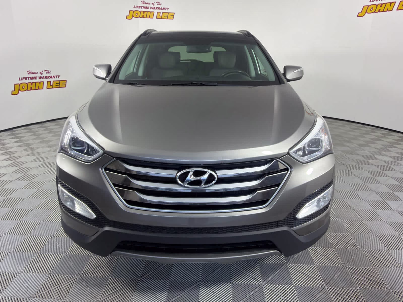 2015 Mineral Gray Hyundai Santa Fe Sport FWD SUV