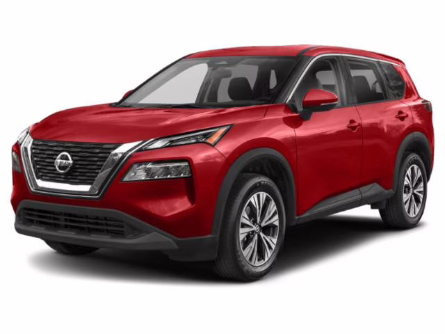 2021 Scarlet Ember Tintcoat Nissan Rogue SV FWD