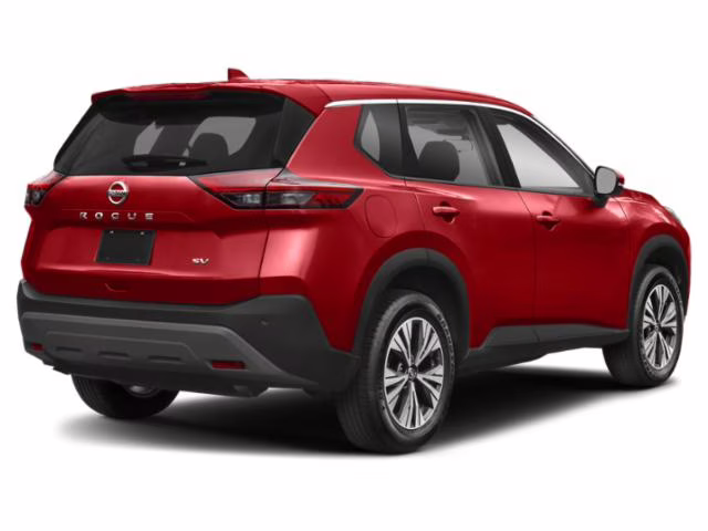 2021 Scarlet Ember Tintcoat Nissan Rogue SV FWD