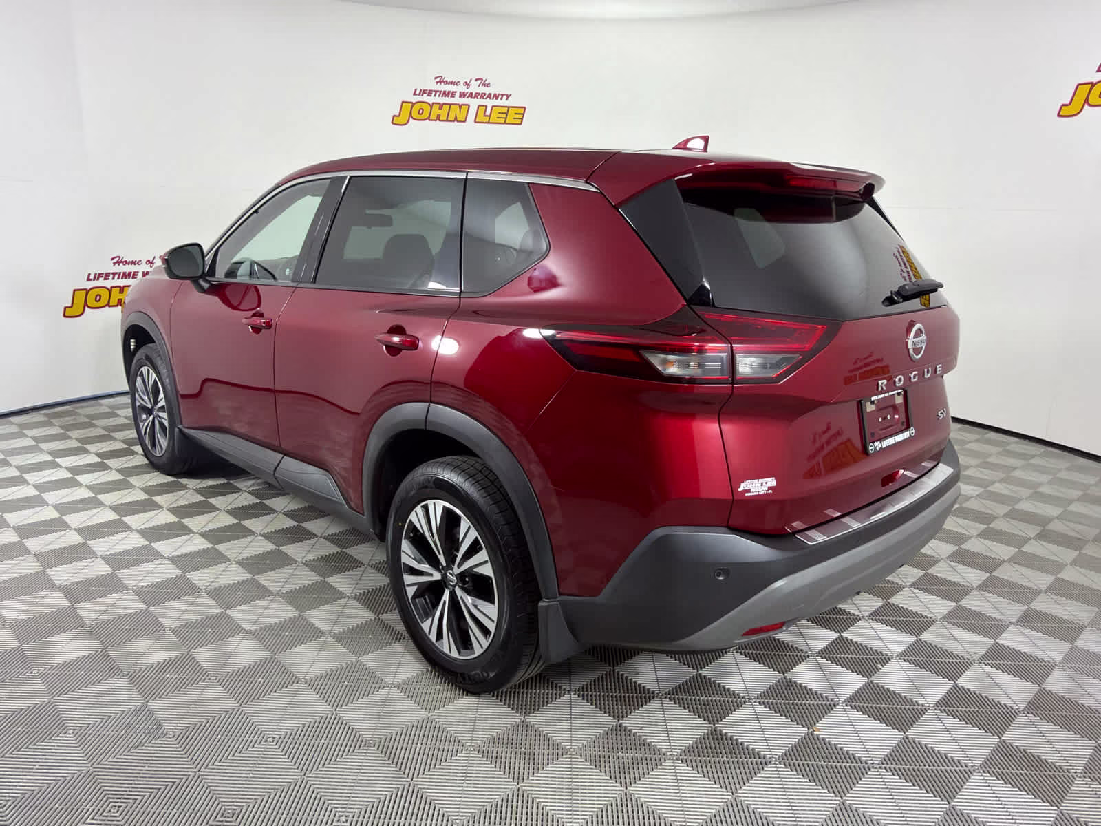 2021 Scarlet Ember Tintcoat Nissan Rogue SV FWD SUV