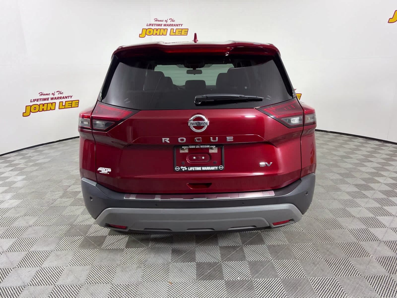 2021 Scarlet Ember Tintcoat Nissan Rogue SV FWD SUV