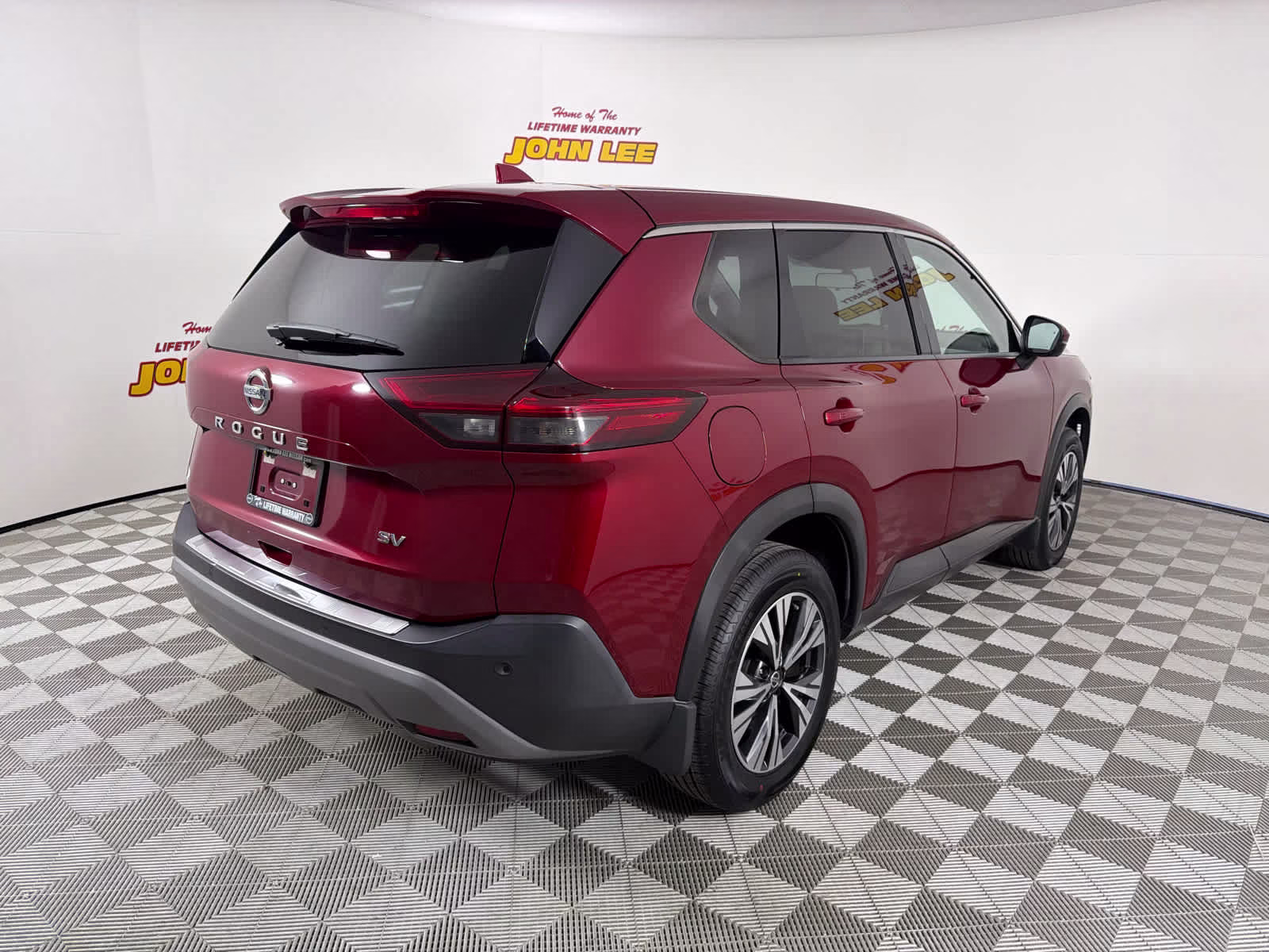 2021 Scarlet Ember Tintcoat Nissan Rogue SV FWD SUV