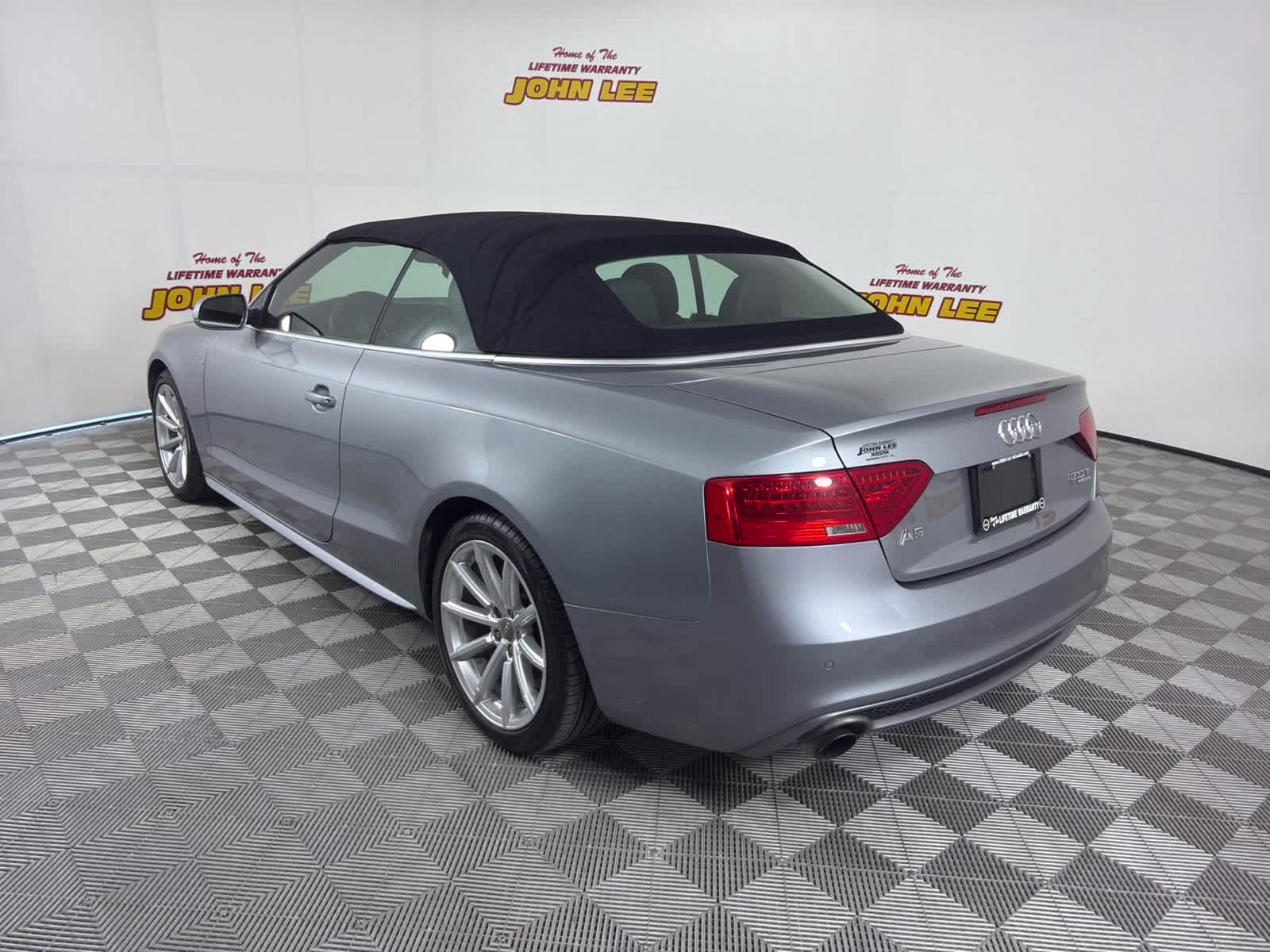 2015 Cuvee Silver Metallic/Black Roof Audi A5 Cabriolet Premium Plus AWD Convertible