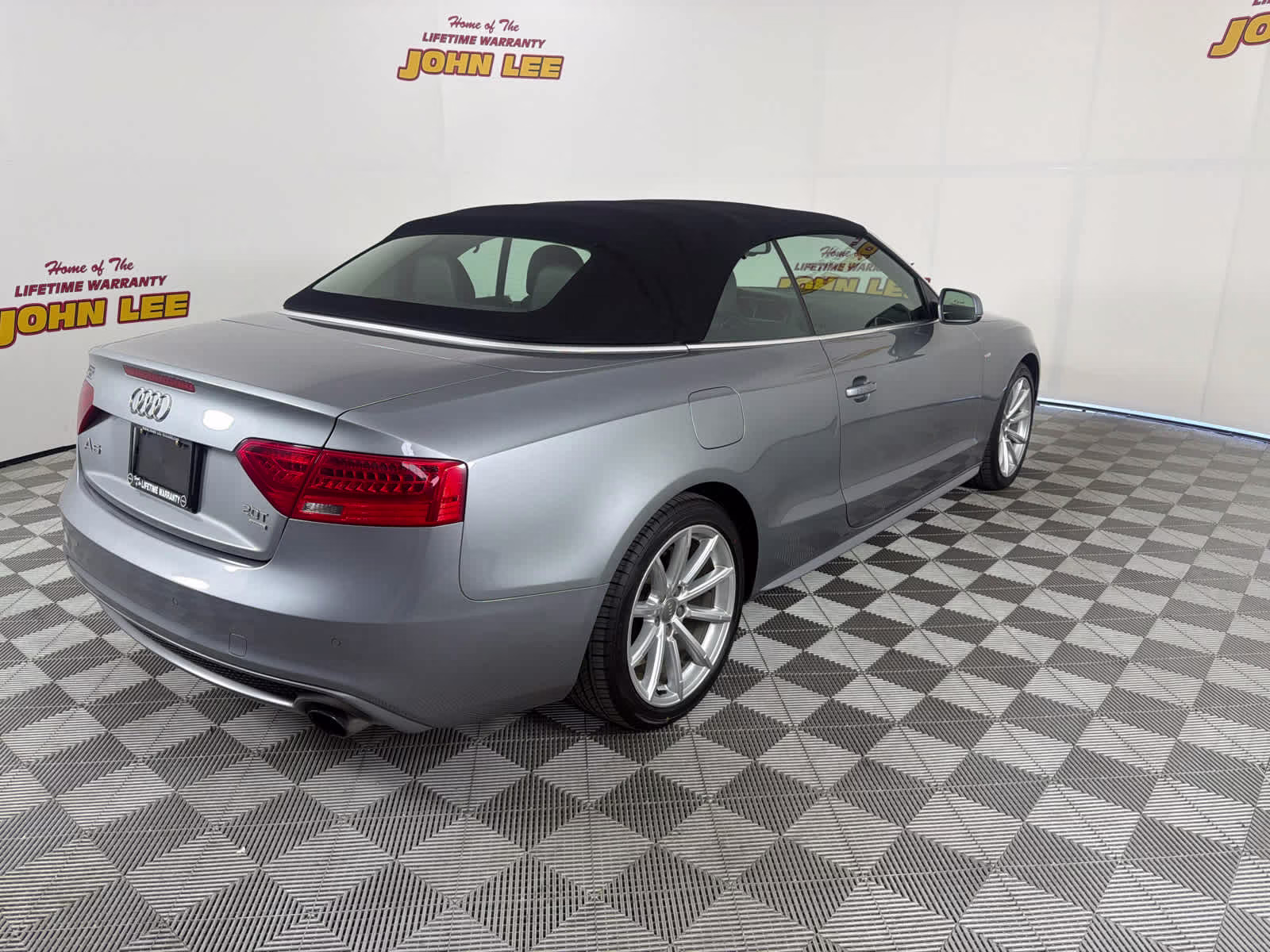 2015 Cuvee Silver Metallic/Black Roof Audi A5 Cabriolet Premium Plus AWD Convertible