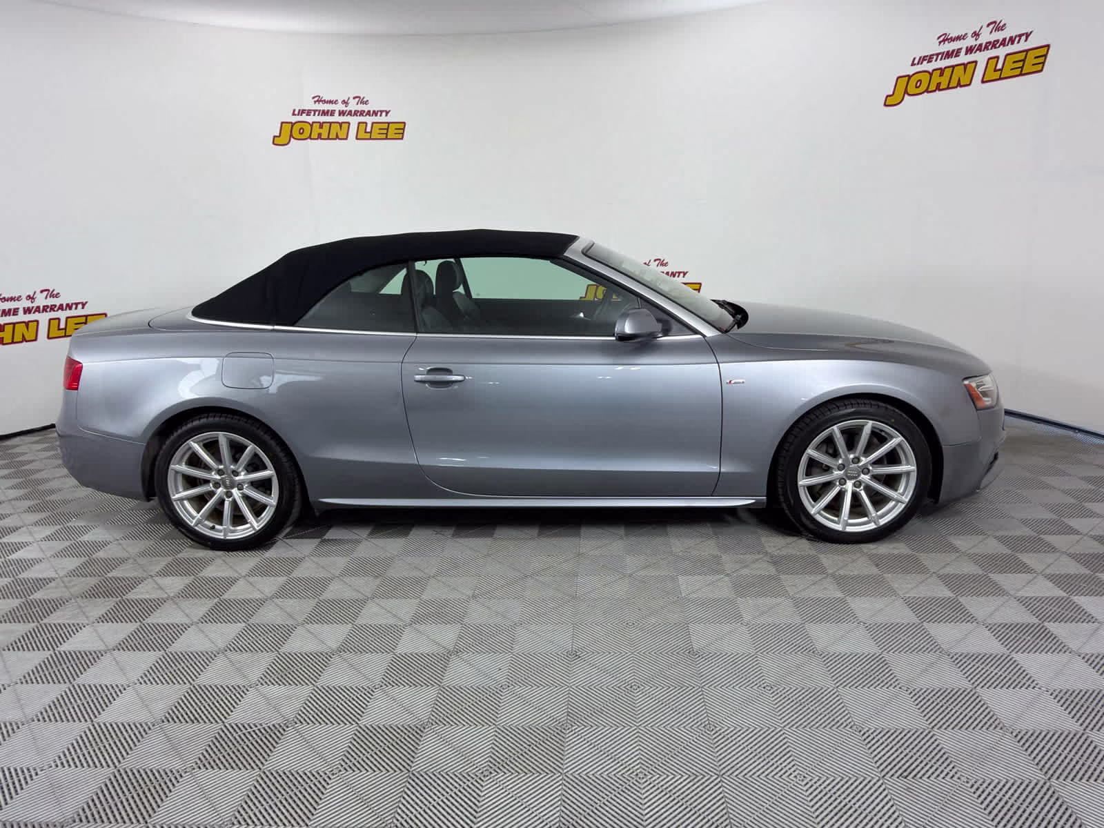 2015 Cuvee Silver Metallic/Black Roof Audi A5 Cabriolet Premium Plus AWD Convertible