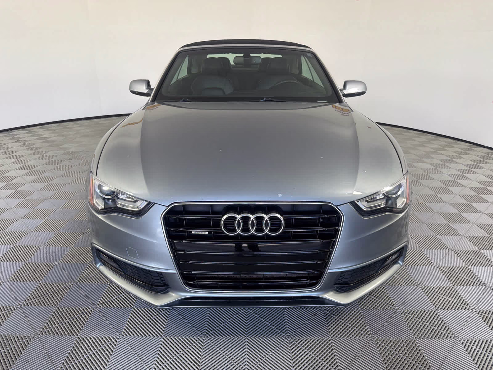 2015 Cuvee Silver Metallic/Black Roof Audi A5 Cabriolet Premium Plus AWD Convertible