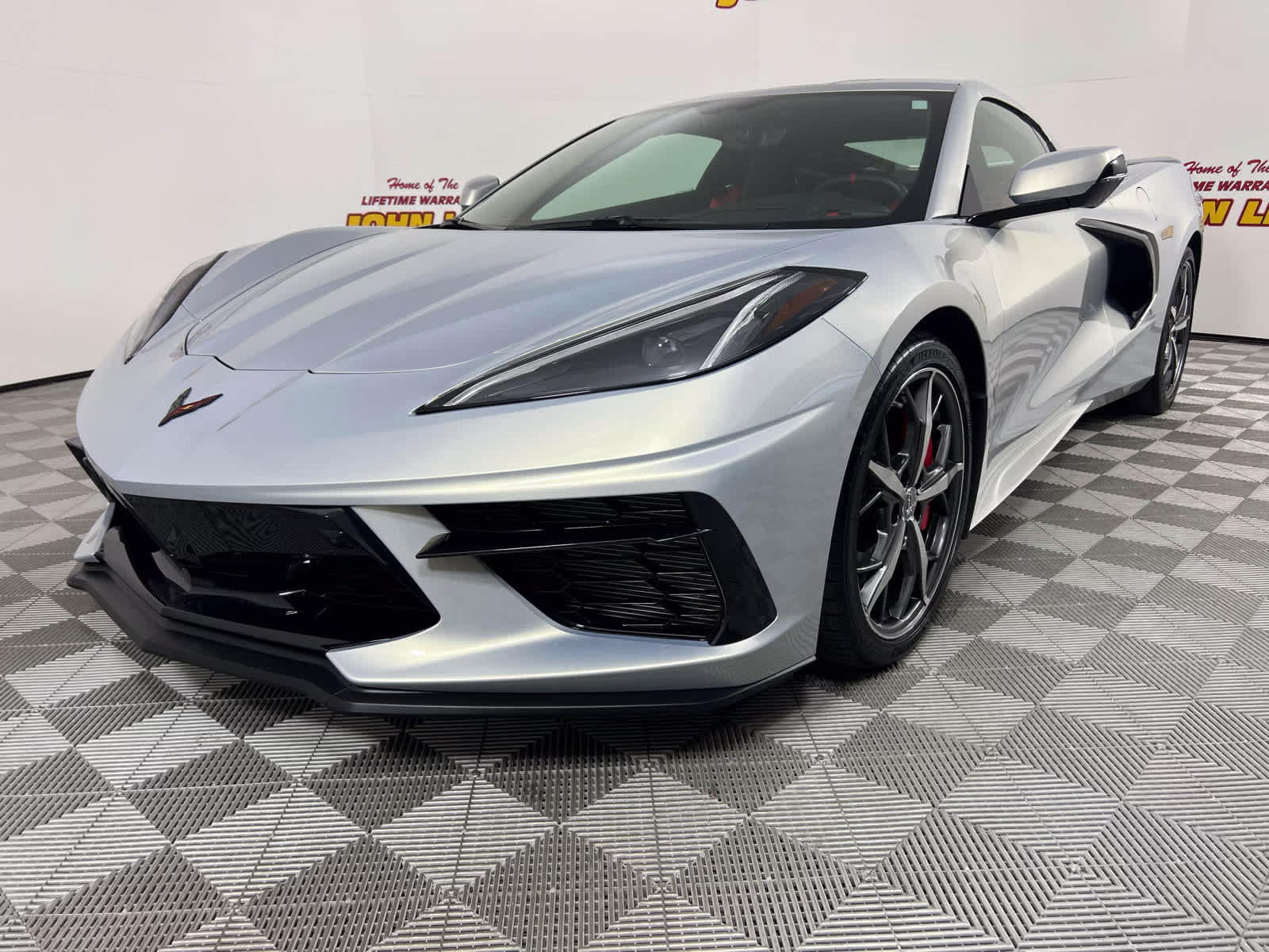 2021 Silver Flare Metallic Chevrolet Corvette 2LT RWD Sedan