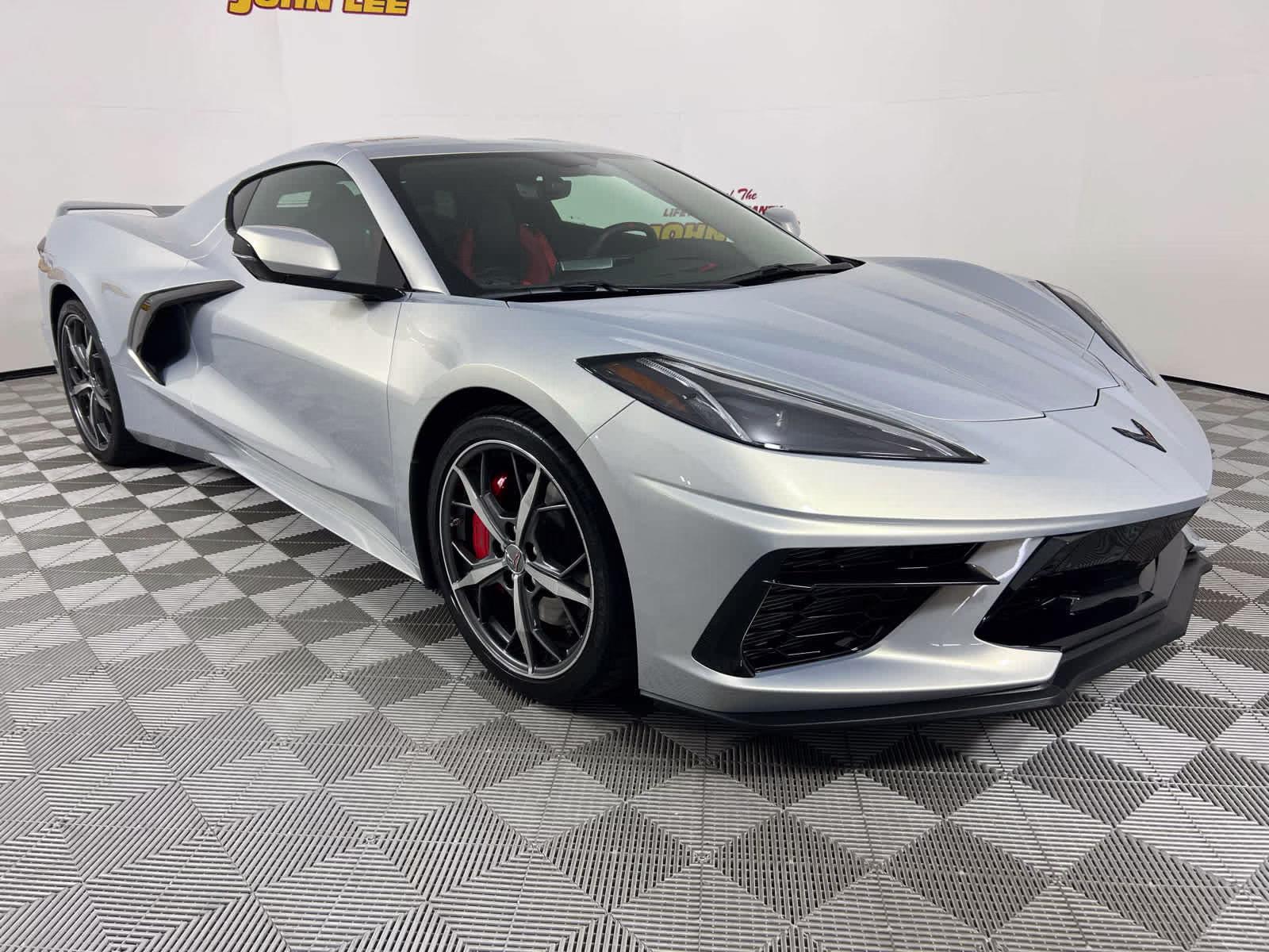2021 Silver Flare Metallic Chevrolet Corvette 2LT RWD Sedan