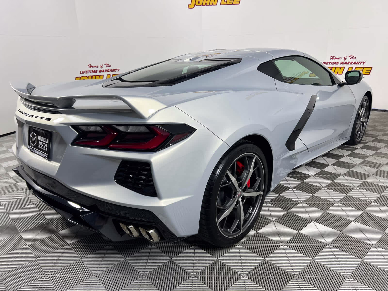 2021 Silver Flare Metallic Chevrolet Corvette 2LT RWD Sedan