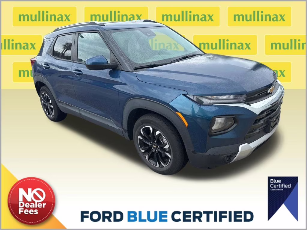 2021 Pacific Blue Metallic Chevrolet Trailblazer LT FWD SUV