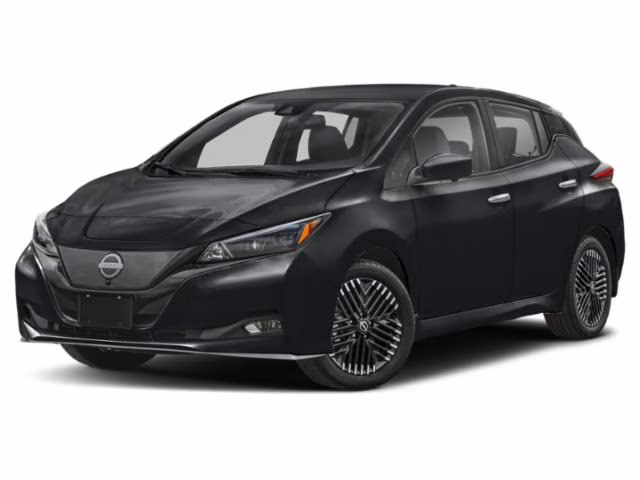 2024 Super Black Nissan LEAF SV Plus FWD Hatchback