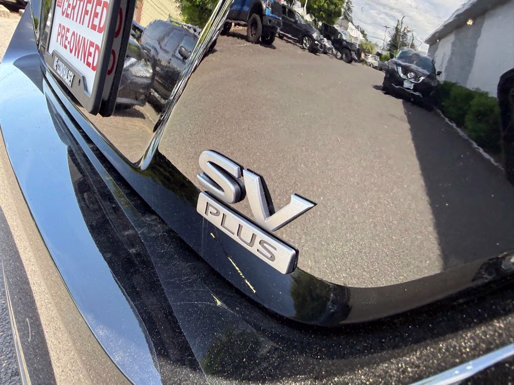 2024 Super Black Nissan LEAF SV Plus FWD Hatchback